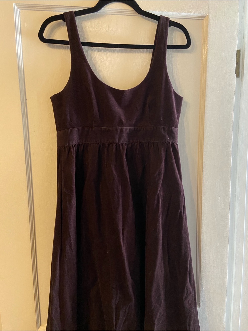 J. Crew Factory Brown Cotton Garment with Branded Label